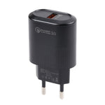 LZ-2117 18W QC3.0 3.1A USB急速充電器、EUプラグ、EUプラグ
