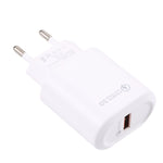 LZ-2117 18W QC3.0 3.1A USB急速充電器、EUプラグ、EUプラグ