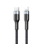 REMAX RC-009i 1m 2.22A USB-C / Type-Cから8ピン 20W PD急速充電データケーブル、Type-Cから8ピン 20W