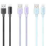 WEKOME WDC-03 潮流エネルギーシリーズ 2.4A USB to 8ピン 編組データケーブル、長さ: 1m、USB to 8ピン