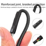 100W 6A Type-C から 8ピン+Type-C+Micro USB 充電データケーブル、1.3m