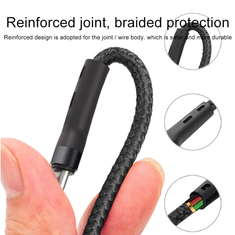 100W 6A Type-C から 8ピン+Type-C+Micro USB 充電データケーブル、1.3m