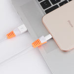 2個入り 断線防止USB充電ケーブルワインダー 保護ケース スリーブ