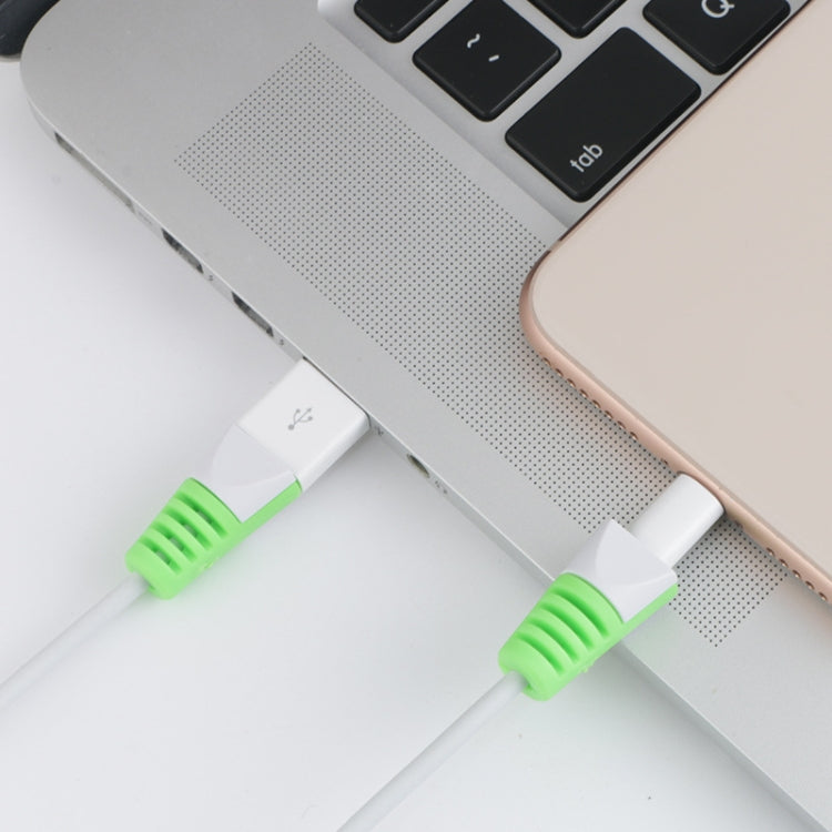 2個入り 断線防止USB充電ケーブルワインダー 保護ケース スリーブ