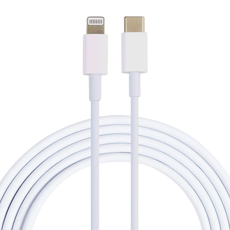 100W USB-C / Type-C から 8ピン高速充電データケーブル、長さ：2m、2m Type-C から 8ピン