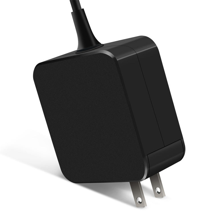 65W USB-C / タイプC電源アダプター ノートパソコン用ポータブル充電器 タイプC充電ケーブル付き USプラグ 65W USプラグ / ブラック