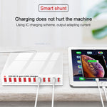 WLX-X6 120W 12イン1 多機能スマートUSB充電ステーション