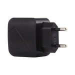 LZ-819A+C QC3.0 USB + PD 18W USB-C / Type-C インターフェース トラベルチャージャー インジケーターライト付き、EUプラグ、EUプラグ