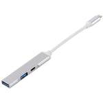 S-206 3イン1 8ピンオスから2 x USB 3.0 + 8ピンメス カメラリーダーアダプター、S-206