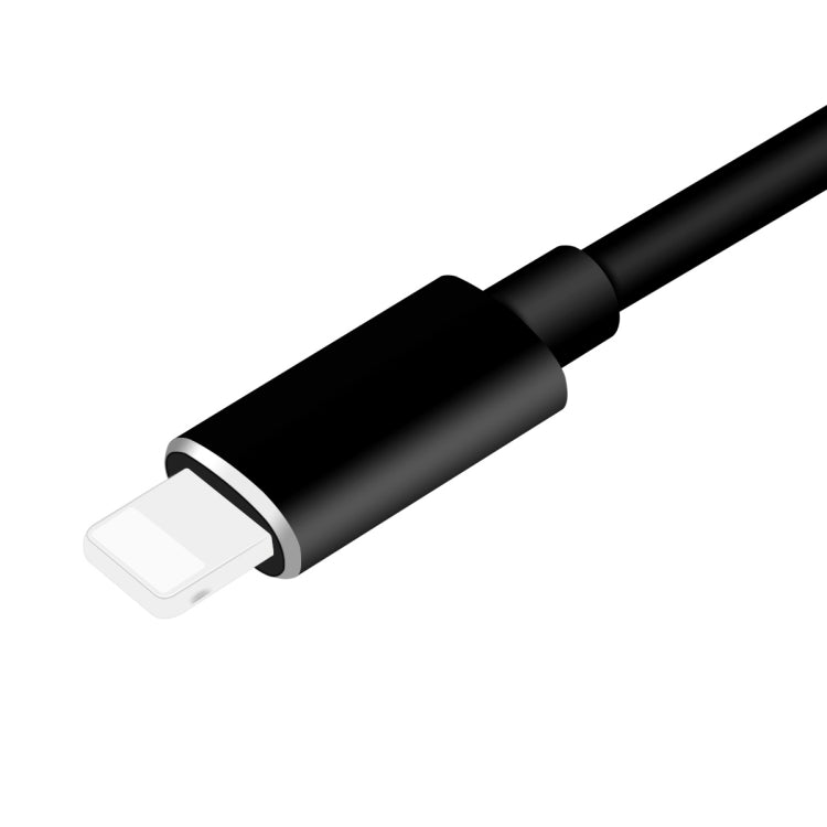 ENKAY Hat-prince HC-15 8ピン＋3.5mmジャックから8ピン充電オーディオアダプターケーブル、iOS 15.0まで対応