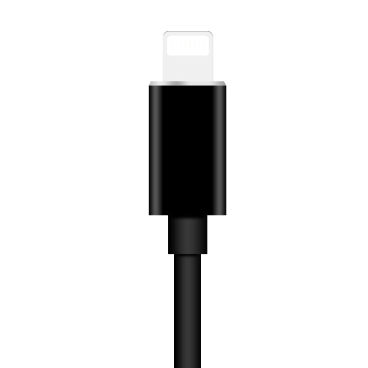 ENKAY Hat-prince HC-15 8ピン＋3.5mmジャックから8ピン充電オーディオアダプターケーブル、iOS 15.0まで対応