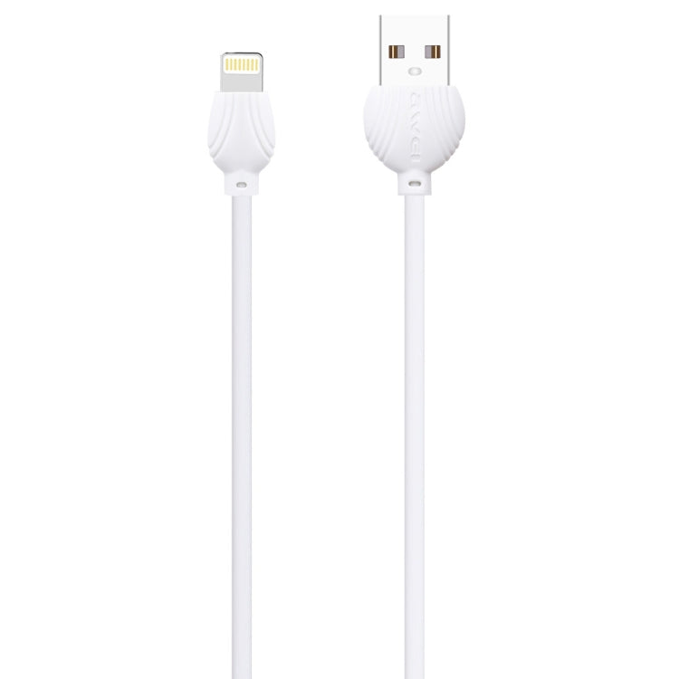 awei CL-63 2.5A 8ピン充電＋転送アルミ合金データケーブル、長さ：1m