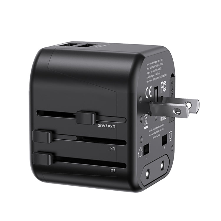 USAMS US-CC173 T55 12W ユニバーサルマルチプラグトラベルチャージャー, US-CC173 T55
