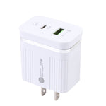 46-A2C2 20W PD + QC3.0 USB 多機能急速充電器、USプラグ、USプラグ