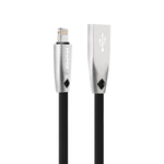 AWEI CL-95 USBから8ピン ポータブル急速充電 TPE + アルミ合金データケーブル、2A、長さ：1m
