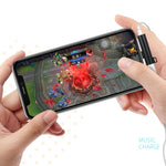 2-in-1 ボールヘッド形状 8ピン＋3.5mmから8ピンオス 充電オーディオアダプター