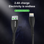 awei CL-115L 1m 2.4A USB to 8ピン充電ケーブル