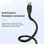 awei CL-115L 1m 2.4A USB to 8ピン充電ケーブル