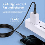 awei CL-115L 1m 2.4A USB to 8ピン充電ケーブル