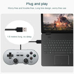 8Bitdo SN30 PRO USB 有線ゲームパッド ジョイスティック Switch / Steam / PC 用、SN30 PRO 有線(グレー)
