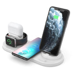 HQ-UD15-アップグレード版 6イン1 ワイヤレス充電器 iPhone、Apple Watch、AirPodsおよびその他のAndroidスマホ対応