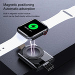 K03 ユニバーサルポータブル磁気ワイヤレス充電器 Apple Watch Series 6 / 5 / SE / 4 / 3 / 2 / 1用