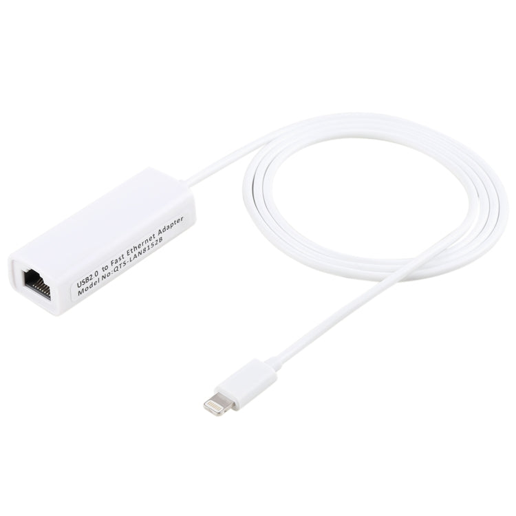 QTS-LAN8152B 1m 8ピン to RJ45 イーサネット LAN ネットワークアダプターケーブル