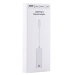 NK107A1 8ピン to RJ45 イーサネット LAN ネットワークアダプターケーブル iPhone / iPad シリーズ用、全長16cm