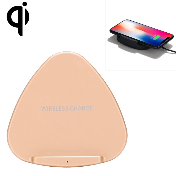 QK11 10W ABS + PC 急速充電 Qi ワイヤレス充電パッド、QK11 ブルー、QK11 ブラック、QK11 ゴールド