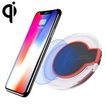 FANTASY 5V 1A出力 Qi規格 超薄型ワイヤレス充電器 充電インジケーター付き、QI規格対応スマートフォン対応、FANTASY 5V 1A、FANTASY ホワイト