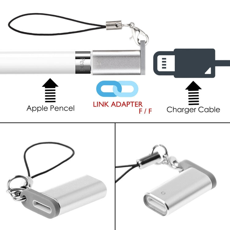 アルミニウムシェル Apple Pencil充電アダプター iPad Pro用