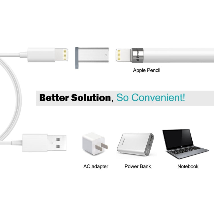 アルミニウムシェル Apple Pencil充電アダプター iPad Pro用