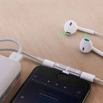 2-in-1 8ピン 5V 1A 通話＆音声変換イヤホンアダプター、IP8P3681B、IP8P3681S