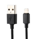 iPhone用 5V 2.1A インテリジェント識別 USB充電器 1m USB to 8ピン充電ケーブル付き、EUプラグ