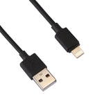 iPhone用 5V 2.1A インテリジェント識別 USB充電器 1m USB to 8ピン充電ケーブル付き、EUプラグ