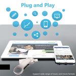 RQW-10D 2イン1 USB 2.0 & 8ピン 64GB フラッシュドライブ, RQW-10D