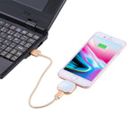 RQW-18S 8ピン 64GB 多機能フラッシュディスクドライブ USB / Micro USB to Micro USB ケーブル付き、RQW-18S ゴールド