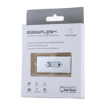 RQW-02 3イン1 USB 2.0 & 8ピン & Micro USB 16GB フラッシュドライブ、RQW-02 シルバー、RQW-02 ブラック、RQW-02 ゴールド、RQW-02 ブルー、RQW-02 レッド