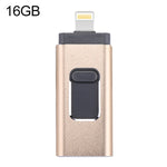 easyflash RQW-01B 3-in-1 USB 2.0 & 8ピン & Micro USB 16GB フラッシュドライブ, RQW-01B ブラック, RQW-01B ゴールド, RQW-01B ローズゴールド, RQW-01B シルバー
