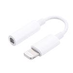 8ピンオスから3.5mmメスオーディオアダプターケーブル、Bluetooth接続用、長さ：約7.5cm、Bluetooth対応