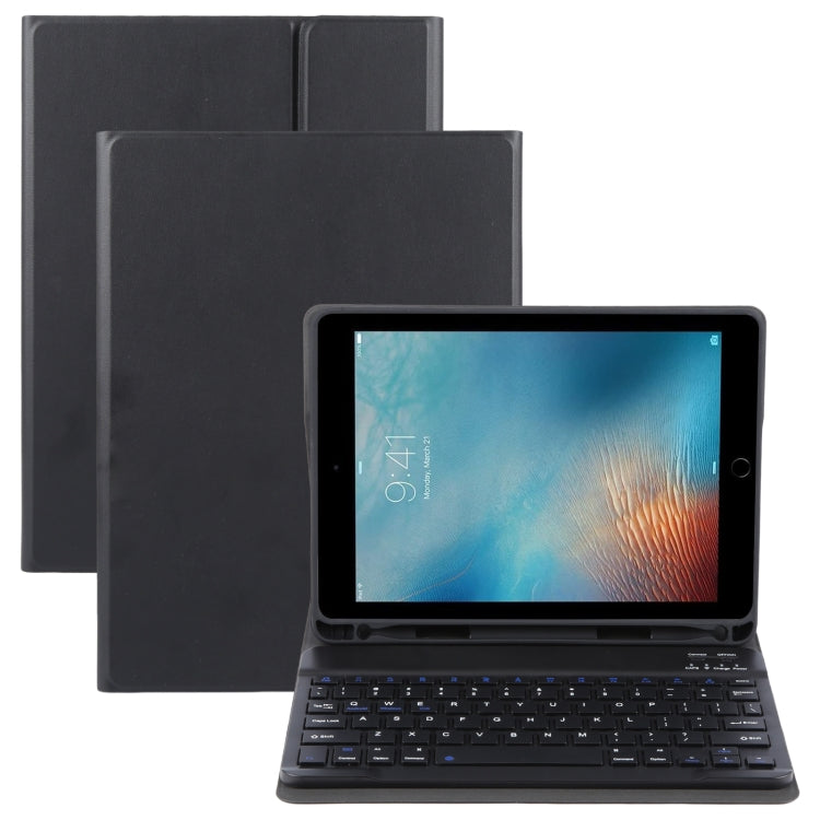iPad Pro 9.7 / 9.7インチ 2017 / 9.7 2018 / Air / Air 2 IP071 分離可能ABSスマートBluetoothキーボード＋ライチテクスチャー横開き革製タブレットケース、iPad Pro 9.7 / 9.7インチ 2017 / 9.7 2018 / Air / Air 2用、iPad Pro 9.7インチ用