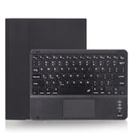 X-11BC スキンプレーンテクスチャ 着脱式 Bluetooth キーボード タブレットケース iPad Pro 11インチ 2020 / 2018用、タッチパッド＆ペンスロット付き