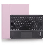 X-11BC スキンプレーンテクスチャ 着脱式 Bluetooth キーボード タブレットケース iPad Pro 11インチ 2020 / 2018用、タッチパッド＆ペンスロット付き