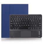 X-11BC スキンプレーンテクスチャ 着脱式 Bluetooth キーボード タブレットケース iPad Pro 11インチ 2020 / 2018用、タッチパッド＆ペンスロット付き