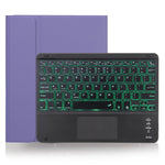 X-11BCS スキンプレーンテクスチャ 着脱式 Bluetooth キーボード タブレットケース iPad Pro 11インチ 2020 / 2018用、タッチパッド＆ペンスロット＆バックライト付き