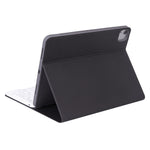 X-11BS スキンプレーンテクスチャー着脱式Bluetoothキーボードタブレットケース iPad Pro 11インチ 2020 / 2018対応、ペンスロット＆バックライト付き、ホワイトキーボード