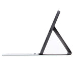 X-11BS スキンプレーンテクスチャー着脱式Bluetoothキーボードタブレットケース iPad Pro 11インチ 2020 / 2018対応、ペンスロット＆バックライト付き、ホワイトキーボード