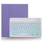 X-11BS スキンプレーンテクスチャー着脱式Bluetoothキーボードタブレットケース iPad Pro 11インチ 2020 / 2018対応、ペンスロット＆バックライト付き、ホワイトキーボード