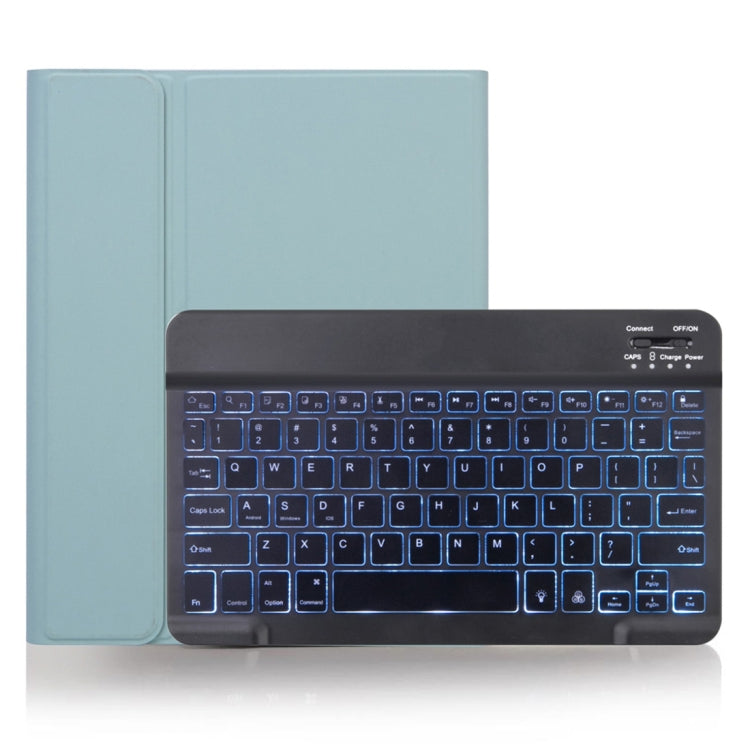 X-11BS スキンプレーンテクスチャー着脱式Bluetoothキーボードタブレットケース iPad Pro 11インチ 2020 / 2018対応、ペンスロット＆バックライト付き、ブラックキーボード