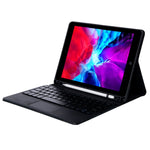 YT11B-A 着脱式キャンディーカラーBluetoothキーボード革製タブレットケース タッチパッド＆ペンスロット＆ホルダー付き iPad Pro 11 2022 / 2021 / Air 5 / Air 4用